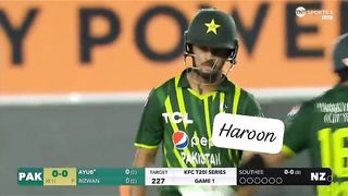 Saim ayyub bating vs NZ