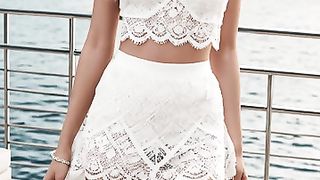 4K LookBook. Glamorous Models Party Night On The Luxury Yacht. Beautiful AI Art Girls #72