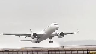 The airplane is not heavy