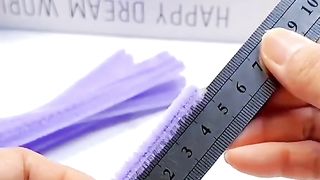 Lavender Dreams Unleashed: Crafting Elegance with DIY Pipe Cleaner Magic