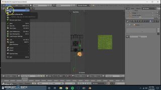 tutorial membuka file yang telah dibuat menggunakan blender
