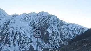 Snowfall Time View BabusarTop Gilgit Baltistan