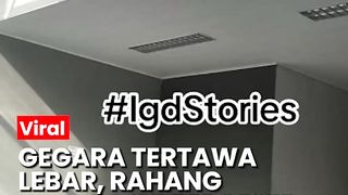 Akibat tertawa lebar geser tulang rahang
