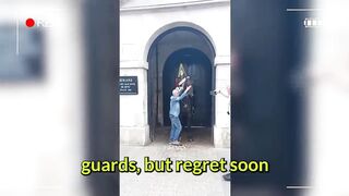 Karen Tries To Mess With A Royal Guard.. (BIG MISTAKE)
