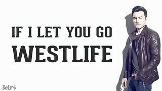 if I let u go westlife lyrics