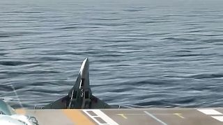Riding On The EDGE Of A Dam ????.mp4The most dangerous jet landing ever....