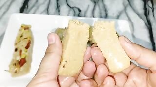 Just 5 Minute Healthy Mithai Recipe No gas No Maida No atta No Suji No besan best Recipe ♥️♥️♥️