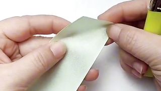 Crafting Elegance: Mastering the Art of Handmade DIY Ribbon Rose Flowers