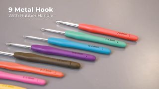 Hearth & Harbor Crochet Kit for Beginners Adults, Kids and Professionals, Learn to Crochet