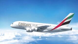 Emirates Airline flight carrying only 2 passengers