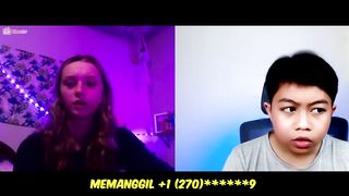 BOCIL DISTURBES PHONE & H4CKS BULE GIRL'S HP ON OME TV INTERNATIONAL