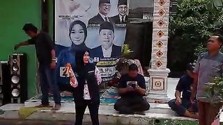Sosisaliasai dan Stimulasi Caleg Partai Nasdem Dapil 2 Hj. Umi Kultsum, S.Pdi, S.Pd di Kp. Selang Cau Kel. Wanasari