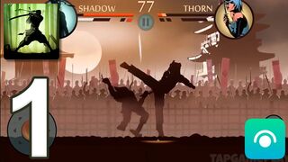 Shadow Fight 2 - Gameplay Walkthrough Part 1 - Act 1 (iOS, Android)