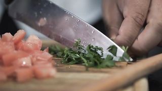 Cutting vegetables