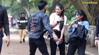 What Happens after Slapping Stranger Cute Girls