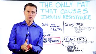 The ONLY Fat That Cause Insulin Resistance is "TRANS FAT" – Dr.Berg