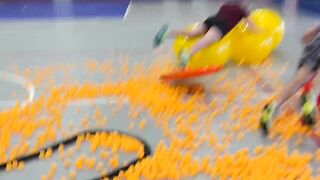 Ping Pong Slide Racing Is Intence Run On Nitro.