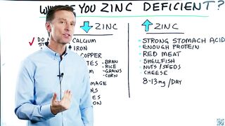 Key Reasons for a Zinc Deficiency – Decrease in Zinc Absorption | Dr.Berg