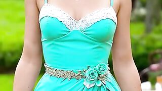 Provocative Dresses & Panties Revealed At The Wedding Reception