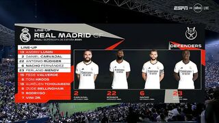 Real Madrid - Barcelona  4:1 | Supercopa de España | 14. 01. 2024