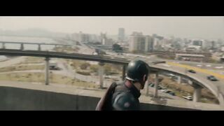 Captain America vs Ultron Fight Scene Avengers Age of Ultron