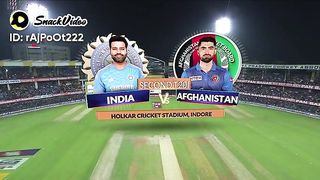 India vs Afghanistan 2nd T20 highlights