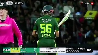 Babar Azam played great innings against New Zealand