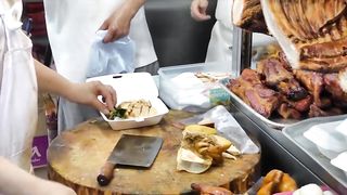 Virtuoso work of street chefs of the world