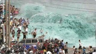 Natural Disaster caught on Camera