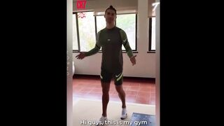 Cristiano Ronaldo Shows his Workout Routine!