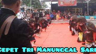 Mempersatu Bangsa Tari Cepet Tri manunggal Sari