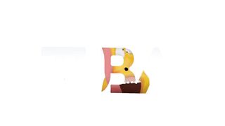Larva cartoo - the straw funny