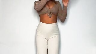 White pants girl