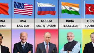World Leaders Original Jobs From Different Countries