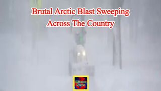 Brutal arctic blast sweeping across the country