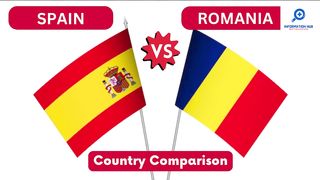 Spain vs Romania - Country Comparison 2023