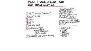 Zinc L-Carnosine and Gut Inflammation