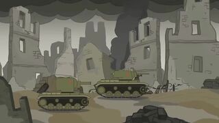 Revenge of KV-2 - cartoons about tanks