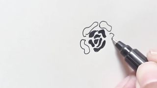 Rose drawing