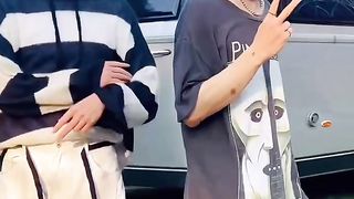 Slow Dancing time by V bts with parkhyoshin