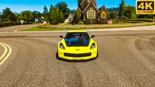 900HP Chevrolet Corvette Z06 Forza Horizon 5 Steering Wheel Gameplay bdrgamerz