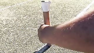Maintenance cricket pitch