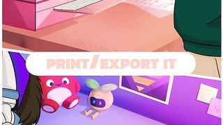 MUSIC-Lofi Girl digital planner