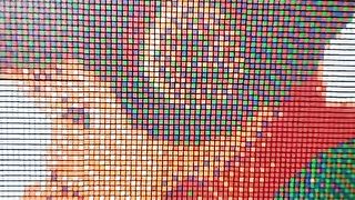 MUSIC-made from 1200 Rubiks Cubes