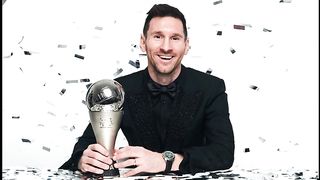 Messi won the FIFA Player of the Year award for the third time