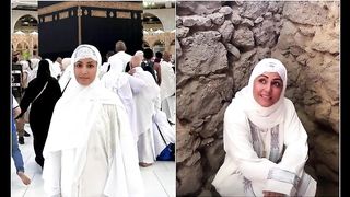 Indian actress visit Rasool's shrine?
