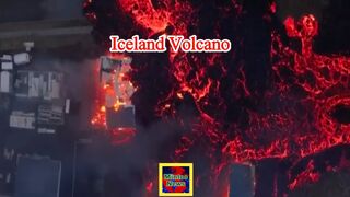 Iceland volcano: Lava flows destroy homes following eruption