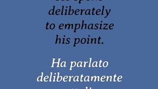Learn English to Italian Adverbs 33