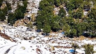 Snowfall on Rawalakot Azad Kashmir