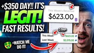 [I TESTED IT!] Get Paid +$350/HOUR Online Just By USING Your PHONE! (Perfect Method For Beginners)
